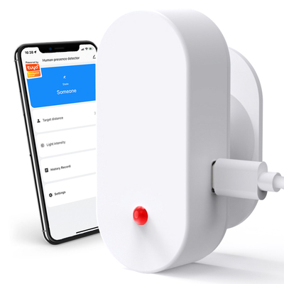 Tuya Detektor Smart Badan Manusia PIR Sensor Radar Detektor Gerak Sensor Dukungan Rumah Asisten Kehadiran Manusia