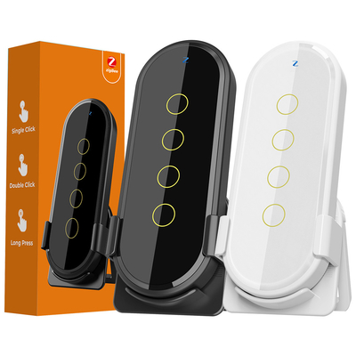 Beli Tuya ZigBee Sakelar Pemandangan Rumah Pintar 4 Gang 12 Adegan Sakelar Lampu Sentuh Remote Control Aplikasi Kehidupan Pintar pembuatan online