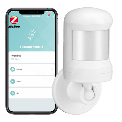 Harga yang bagus Zigbee PIR Motion Sensor Wireless Home Security System Tuya Zigbee 3.0 Smart Home Smart Life APP Detektor Sensor on line