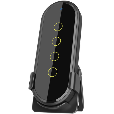 Harga yang bagus Tuya ZigBee 4 Gang Smart Scene Switch 12 Scenes Custom, Kontrol Sentuh, Operasi Jauh, Smart Life App Kompatibel on line