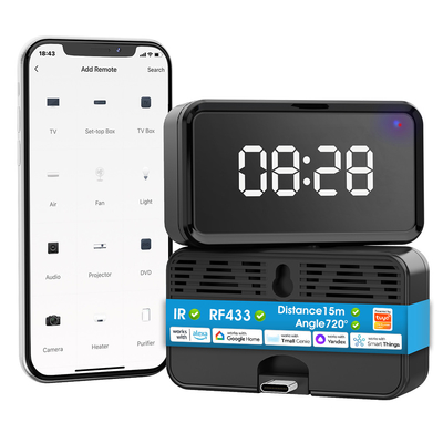 Harga yang bagus WiFi IR RF433 Smart Universal Remote Control untuk TV AC dan Lebih Banyak dengan Alexa Google Voice Control dan Integrasi Tuya on line