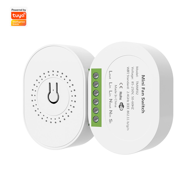 Harga yang bagus SMATRUL Tuya WiFi Smart Fan Speed Regulation DIY Mini Switch Module Remote Control Timer on Off 220V untuk Alexa Google Home on line